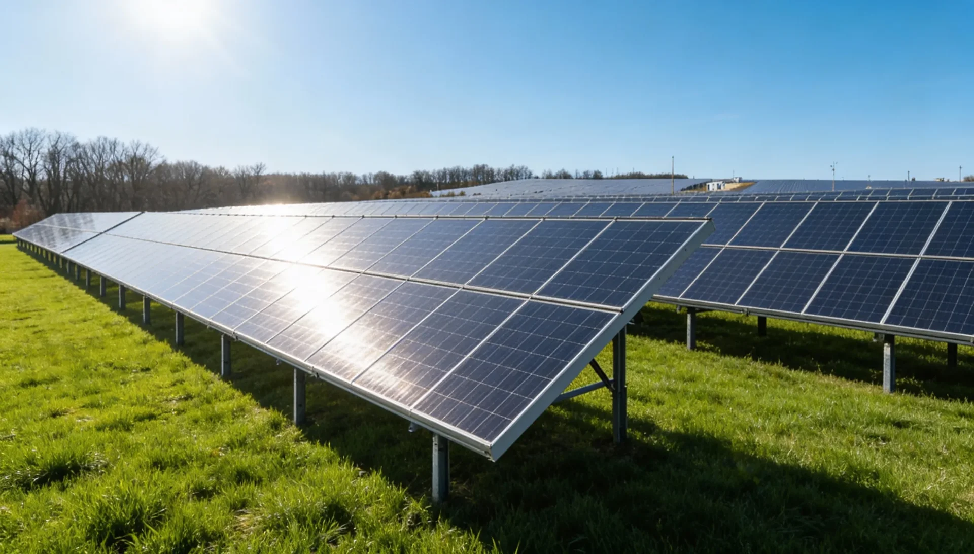 Centrale Solaire au Sol